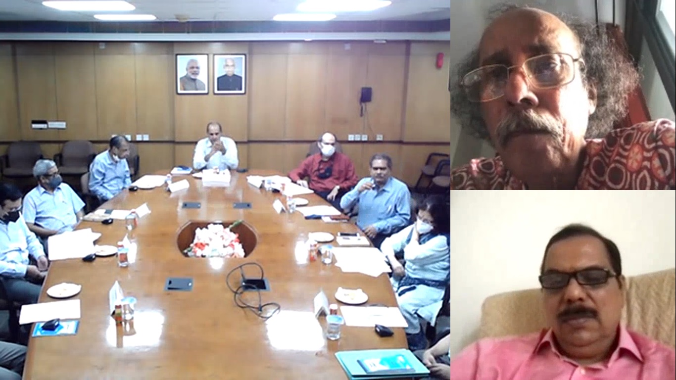 34th Meeting of the Independent External Monitors (IEMs) was held on 10.08.2021 at TCIL HQ. H’ble CMD Shri Sanjeev Kumar alongwith, Shri Narendra Jain D(F) , Shri Kamendra Kumar D(T) and other TCIL officers , welcomed the newly appointed IEMs Shri SK Sarkar and Shri Prabhash Singh (Through Video Conferencing). Shri Sanjeev Kumar Kesari, CVO, addressed the meeting with a presentation and briefed on IP Implementation Status 34th Meeting of the Independent External Monitors (IEMs) was held on 10.08.2021 at TCIL HQ. H’ble CMD Shri Sanjeev Kumar alongwith, Shri Narendra Jain D(F) , Shri Kamendra Kumar D(T) and other TCIL officers , welcomed the newly appointed IEMs Shri SK Sarkar and Shri Prabhash Singh (Through Video Conferencing). Shri Sanjeev Kumar Kesari, CVO, addressed the meeting with a presentation and briefed on IP Implementation Status